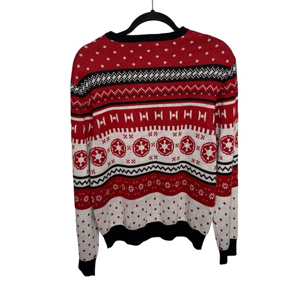 Star Wars Darth Vader Ugly Christmas Sweater Sz L - Picture 4 of 6